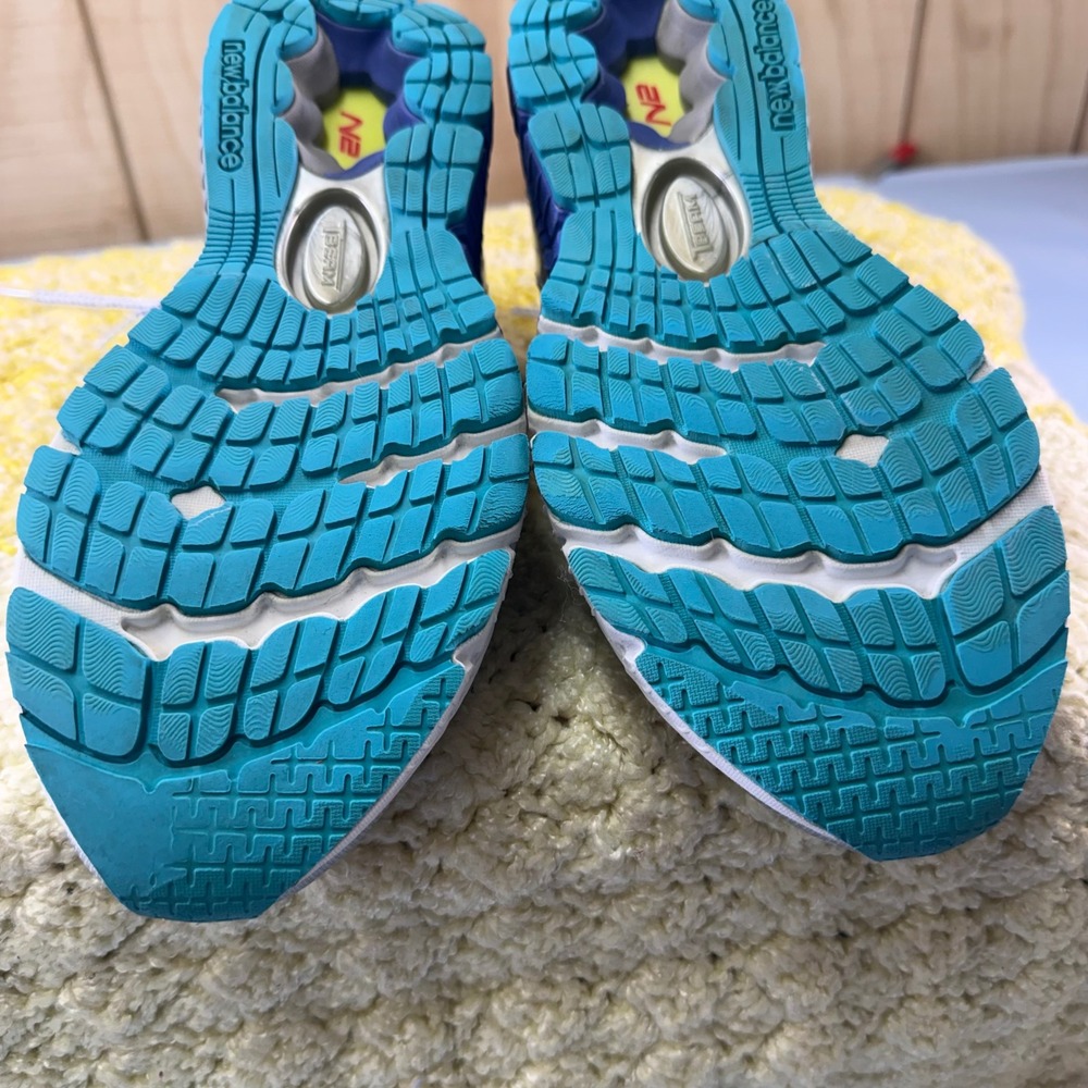 New Balance 1260v4 Silver Teal Purple Running Shoes Womens 10 B W1260GP4 - Picture 13 of 16